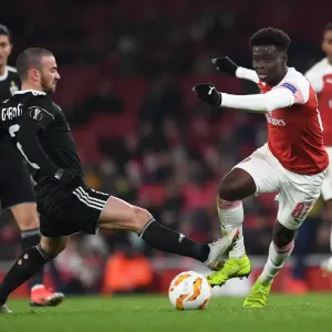 Clash of Wings: Bukayo Saka vs Gara Gareyev in Arsenal's Europa League Battle