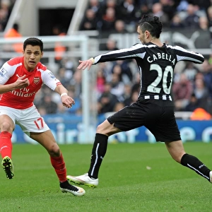 Clash of Wings: Sanchez vs. Cabella in Newcastle United vs. Arsenal