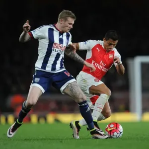 Clash of Wings: Sanchez vs McClean - Arsenal's Battle against West Bromwich Albion Clash of Wings: Sanchez vs McClean - Arsenal's Battle against West Bromwich Albion