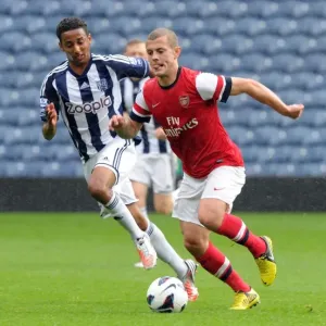 Clash of the Young Stars: Jack Wilshere vs Mani O'Sullivan in Arsenal's U21 Triumph over West Bromwich Albion Clash of the Young Stars: Jack Wilshere vs Mani O'Sullivan in Arsenal's U21 Triumph over West Bromwich Albion