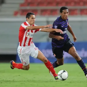 Clash of Young Talents: Isaac Hayden vs. Dimitris Rikspun - Olympiacos U19 vs. Arsenal U19 (NextGen Series 2012)