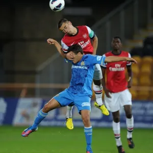 Clash of Young Talents: Nico Yennaris vs. Michel Araujo - Arsenal U19 vs. Marseille (NextGen Series 2012-13) Clash of Young Talents: Nico Yennaris vs. Michel Araujo - Arsenal U19 vs. Marseille (NextGen Series 2012-13)