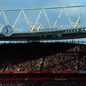 Clock End at Emirates Stadium: Arsenal vs Crystal Palace, Premier League 2014/15