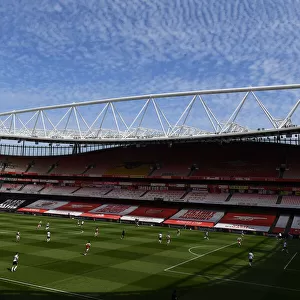 Behind Closed Doors: Arsenal vs Fulham at Empty Emirates Stadium (April 2021, Premier League)