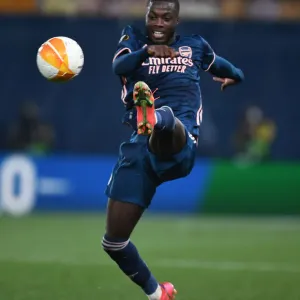 Behind Closed Doors: Arsenal's Nicolas Pepe Faces Villarreal in UEFA Europa League Semi-Final (2020-21)