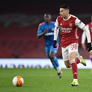 Behind Closed Doors: Gabriel Martinelli Plays in UEFA Europa League for Arsenal vs Olympiacos