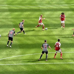 Behind Closed Doors: Martin Odegaard Plays On at Empty St. James Park - Newcastle United vs Arsenal, Premier League 2021