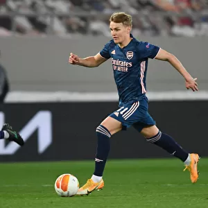 Behind Closed Doors: Martin Odegaard's Europa League Debut for Arsenal against Olympiacos (March 2021)