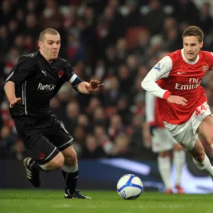 Conor Henderson (Arsenal) Stephen Dawson (Orient). Arsenal 5: 0 Leyton Orient