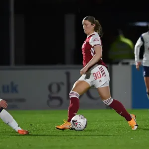Conti Cup: Arsenal Women vs. Tottenham Hotspur Women in Empty Stands