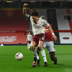 Controversial Penalty: Arsenal's Bellerin at Empty Old Trafford (Manchester United vs Arsenal, 2020-21) Controversial Penalty: Arsenal's Bellerin at Empty Old Trafford (Manchester United vs Arsenal, 2020-21)