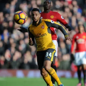 Coquelin at Old Trafford: Arsenal vs Manchester United, Premier League 2016-17 Coquelin at Old Trafford: Arsenal vs Manchester United, Premier League 2016-17