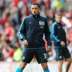 Coquelin at Old Trafford: Arsenal vs Manchester United, Premier League 2011-12 Coquelin at Old Trafford: Arsenal vs Manchester United, Premier League 2011-12