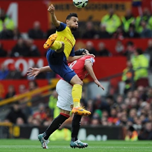 Coquelin Soars Over Falcao: Manchester United vs. Arsenal, Premier League 2014-15
