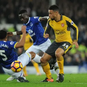 Coquelin Stands Firm: Everton vs. Arsenal, Premier League 2016-17