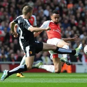 Coquelin vs. Abdi Print, Arsenal FC 2015-16 Photographic Print