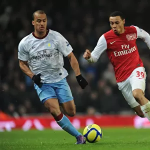 Coquelin vs. Agbonlahor: Intense Clash in Arsenal's FA Cup Battle