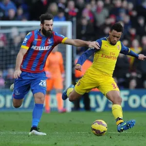Coquelin vs. Ledley: A Midfield Battle - Premier League 2014-15: Crystal Palace vs. Arsenal