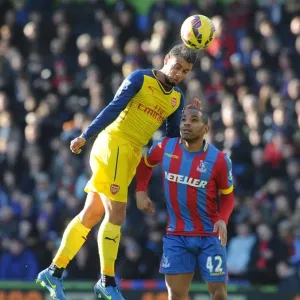 Coquelin vs. Puncheon: A Footballing Battle at Selhurst Park - Crystal Palace vs. Arsenal (2014-15)