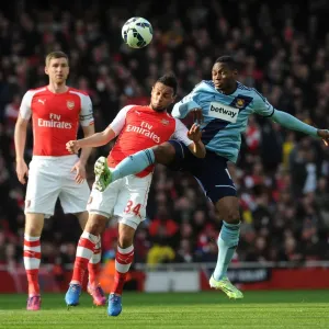 Prints of Season 2014-15 Prints: Arsenal v West Ham United 2014/15