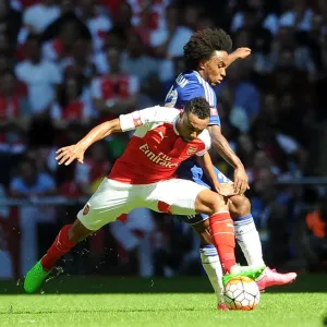 Coquelin vs. Willian: A Football Rivalry in the FA Community Shield Clash Between Arsenal and Chelsea (2015-16) Coquelin vs. Willian: A Football Rivalry in the FA Community Shield Clash Between Arsenal and Chelsea (2015-16)
