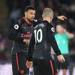 Coquelin and Wilshere Print (Crystal Palace v Arsenal 2017-18) Coquelin and Wilshere Print (Crystal Palace v Arsenal 2017-18)