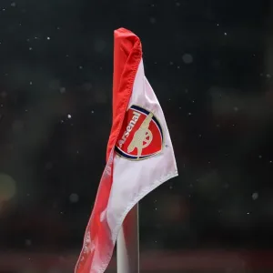Print of The Corner Flag at Emirates Stadium, Arsenal 2:0 Wigan Athletic