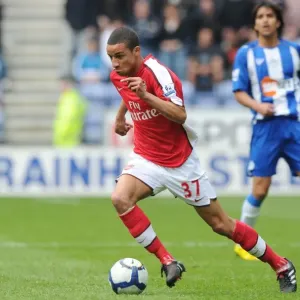 Craig Eastmond (Arsenal). Wigan Athletic 3: 2 Arsenal, FA Barclays Premier League