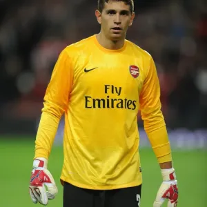 Damien Martinez Print, Arsenal 6:1 Coventry City Capital One League Cup