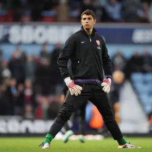 Damien Martinez Print, Arsenal vs West Ham United, 2012 Damien Martinez Print, Arsenal vs West Ham United, 2012