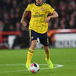 Dani Ceballos in Action: Arsenal vs. Sheffield United - Premier League Showdown (2019-20)