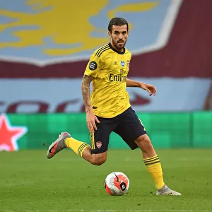Dani Ceballos in Action: Arsenal vs. Aston Villa, Premier League 2019-2020