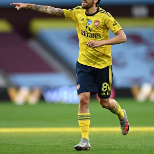 Dani Ceballos in Action: Aston Villa vs. Arsenal, Premier League 2019-2020