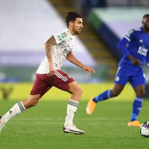 Dani Ceballos in Action: Leicester City vs Arsenal, Carabao Cup 2020-21