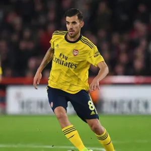 Dani Ceballos Print: Premier League Action Photo