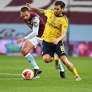 Dani Ceballos Outmaneuvers Conor Hourihane: Aston Villa vs. Arsenal, Premier League 2019-2020 - Ceballos Slick Move