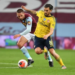 Dani Ceballos Outmaneuvers Conor Hourihane: Aston Villa vs. Arsenal, Premier League 2019-2020 - Ceballos Slick Move