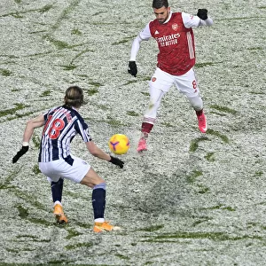 Dani Ceballos Under Pressure: Intense Moment from West Bromwich Albion vs Arsenal, Premier League 2020-21