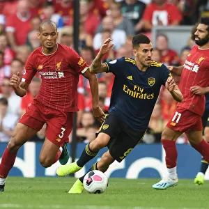 Dani Ceballos vs Fabinho: Intense Rivalry at Anfield - Liverpool vs Arsenal, Premier League 2019-20