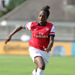 Danielle Carter in Action: Arsenal Ladies vs. Lincoln Ladies, FA WSL (2012)