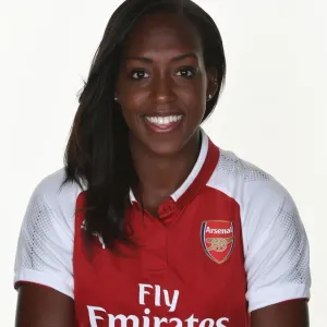 Danielle Carter at Arsenal Women's Team Photocall (2017)
