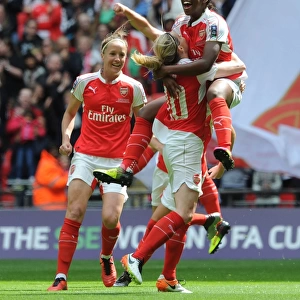 Danielle Carter Scores the FA Cup-Winning Goal: Arsenal Ladies Defeat Chelsea Ladies (2016)