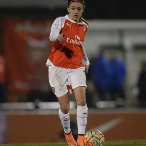 Danielle van de Donk in Action for Arsenal Ladies vs. Reading FC Women
