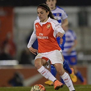 Danielle van de Donk in Action for Arsenal Ladies vs. Reading FC Women, WSL 1 (2016)