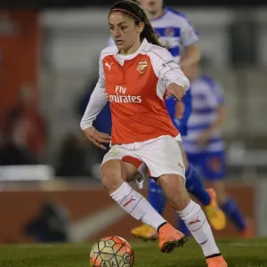 Danielle van de Donk in Action for Arsenal Ladies vs. Reading FC Women, WSL 1 (2016)