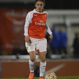 Danielle van de Donk in Action: Arsenal Ladies vs. Reading FC Women