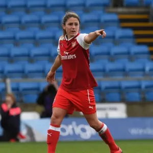 Danielle van de Donk in Action: Arsenal Ladies vs. Reading FC Women, WSL (Women's Super League)