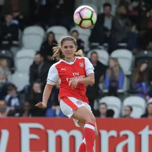 Danielle van de Donk in Action: Arsenal vs. Tottenham FA Cup 2017