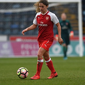 Danielle van de Donk in Action: Arsenal Women Dominate Reading FC in WSL Match