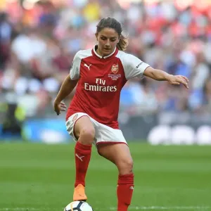 Danielle van Donk in Action at the FA Cup Final: Arsenal Women vs. Chelsea Ladies Danielle van Donk in Action at the FA Cup Final: Arsenal Women vs. Chelsea Ladies